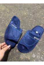 Мужские тапочки Велсофт, открытый нос, мягкая подошва