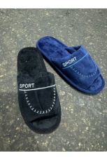 Мужские тапочки Велсофт, открытый нос, мягкая подошва