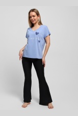 Футболка женская Чиа-3 голубой