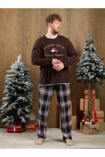 Новогодняя мужская пижама Твикс-4