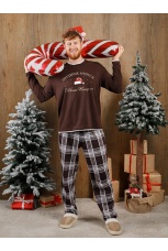 Новогодняя мужская пижама Твикс-4
