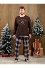Новогодняя мужская пижама Твикс-4
