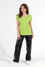 Футболка женская Базис-6 салатовый