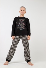 Пижама для мальчика Отдых-1 черный
