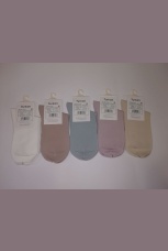 Женские носки средняя длина, однотонные, ассорти
